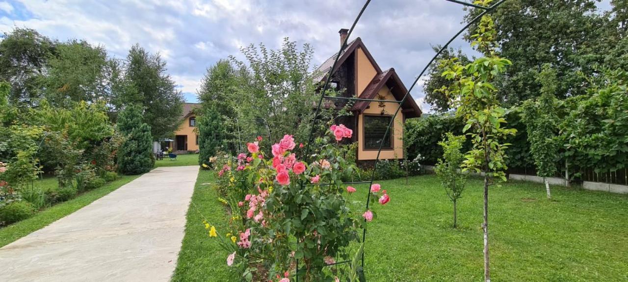 Conacul Caterinei Hotell Polovragi Exteriör bild