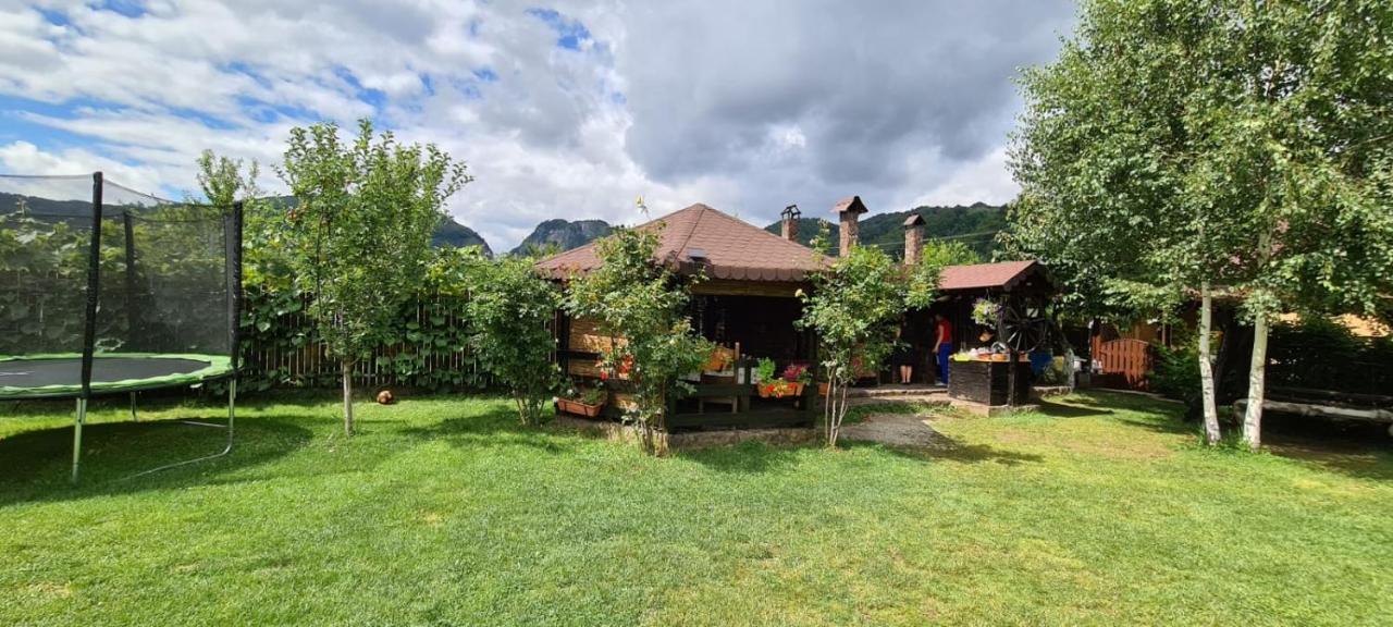 Conacul Caterinei Hotell Polovragi Exteriör bild