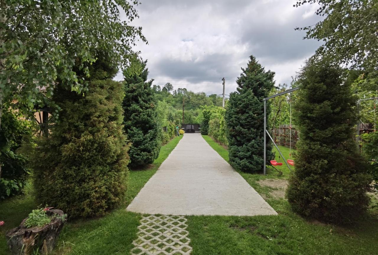 Conacul Caterinei Hotell Polovragi Exteriör bild