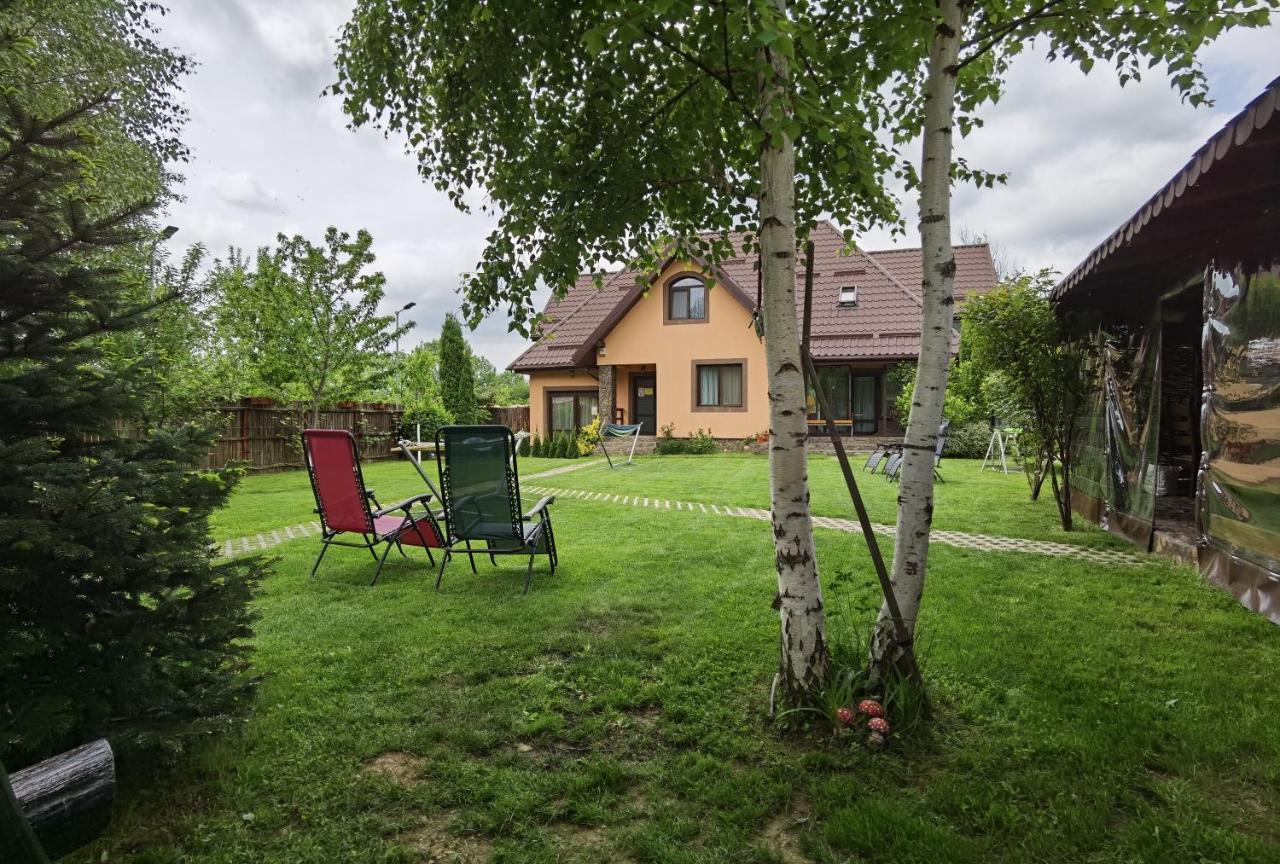 Conacul Caterinei Hotell Polovragi Exteriör bild