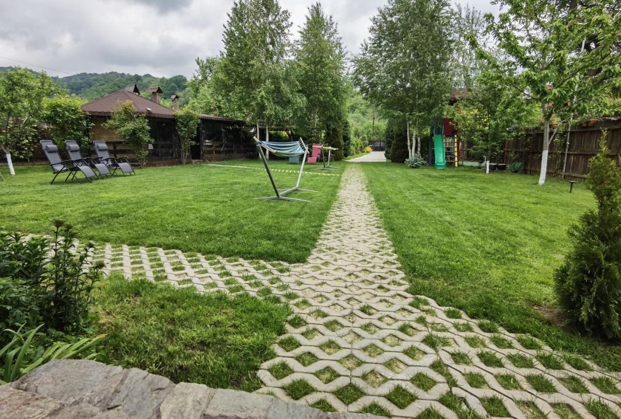 Conacul Caterinei Hotell Polovragi Exteriör bild
