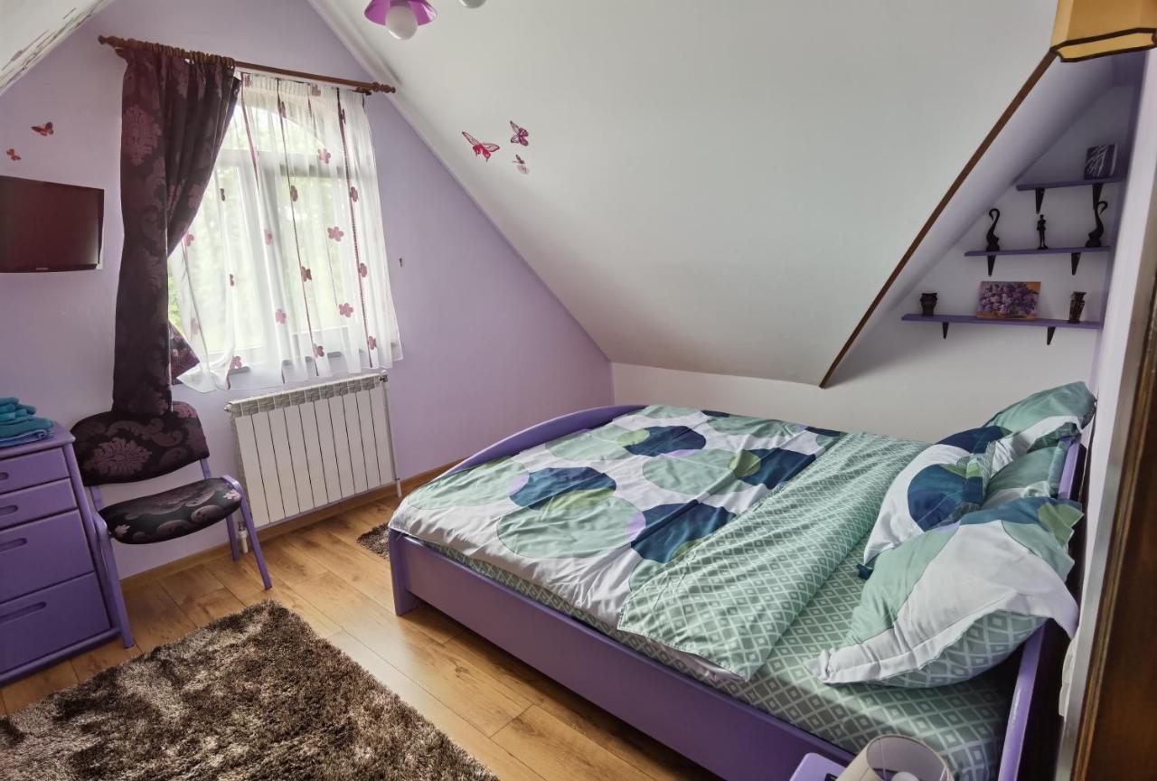 Conacul Caterinei Hotell Polovragi Exteriör bild